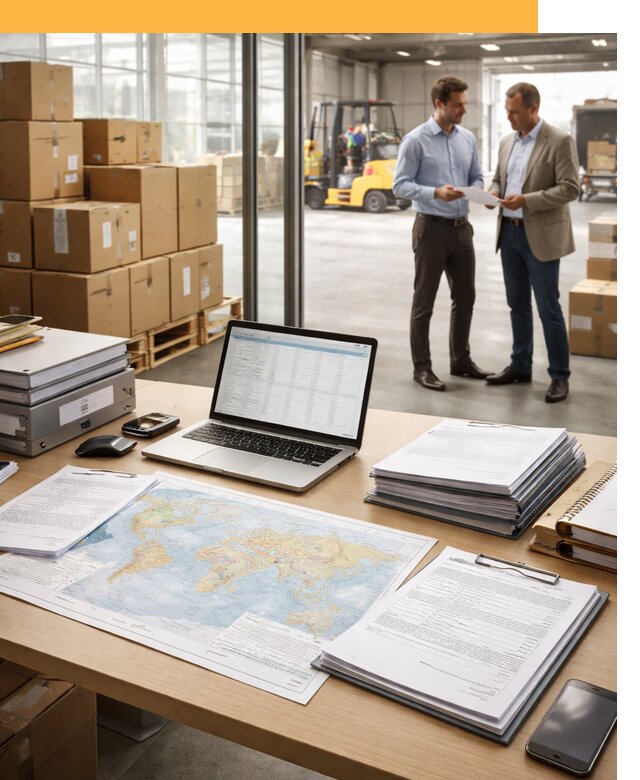 Международные перевозки для юридических лиц от 87822 руб