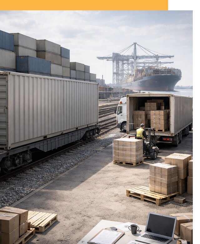 Мультимодальные перевозки грузов по миру от 46494 руб