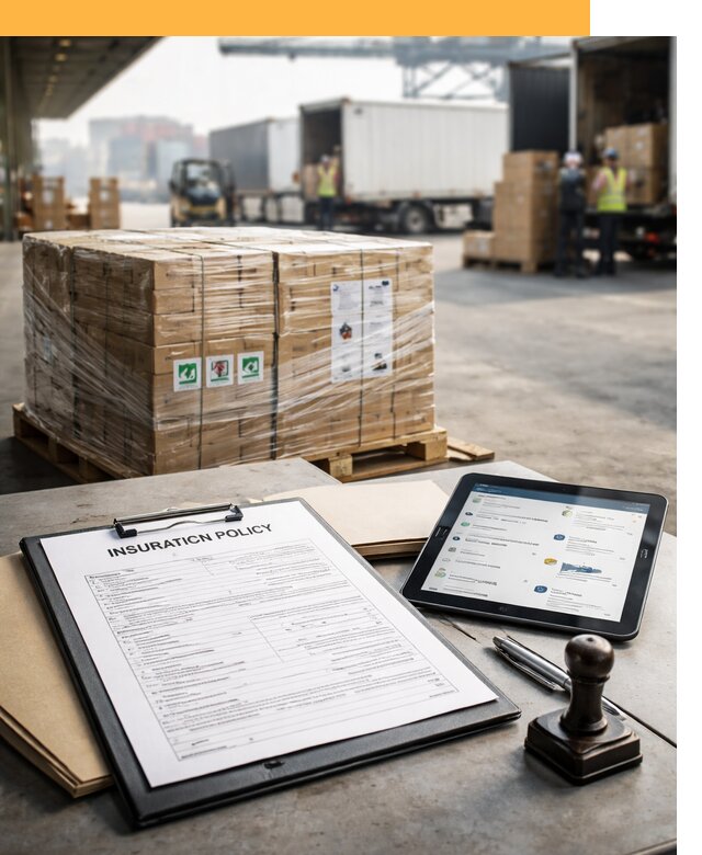 Страхование международных грузов от 3616 руб, полная защита