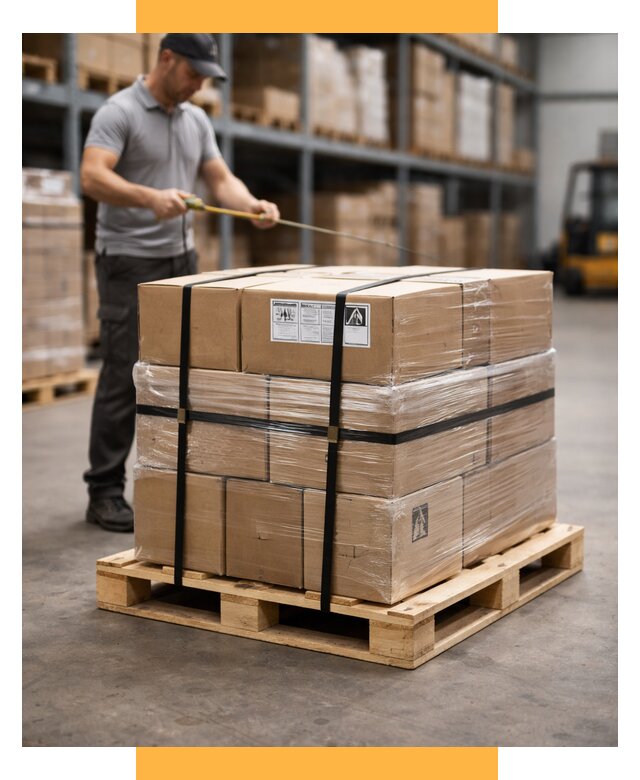 Упаковка и паллетирование грузов от 3616 р. | СетСервис-Мрс