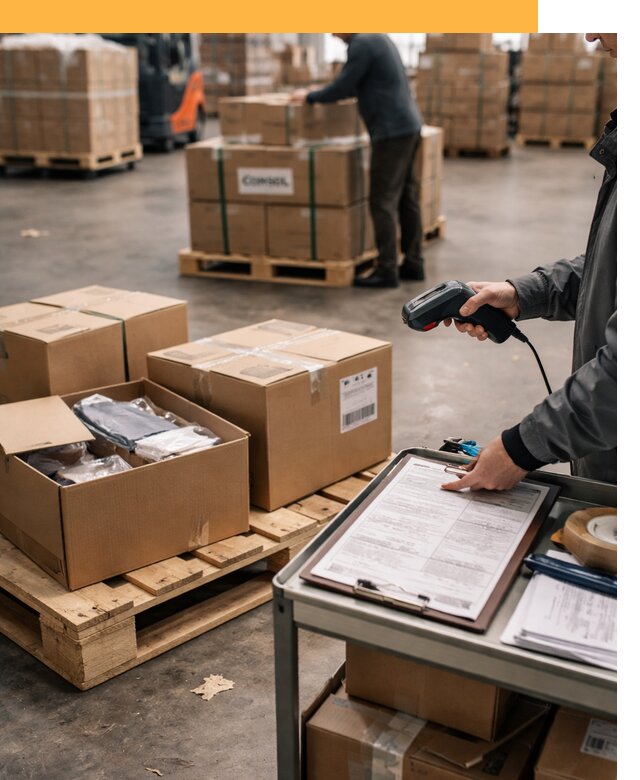 Сборные грузы из Китая: доставка, склад и таможня от 18598