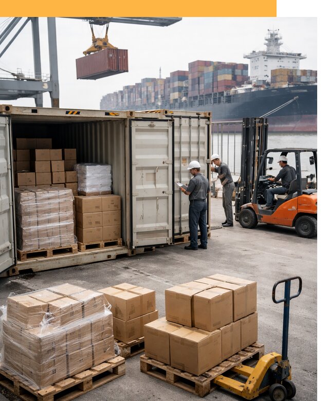 Контейнерные перевозки из Китая под ключ от 123984 руб/контейнер