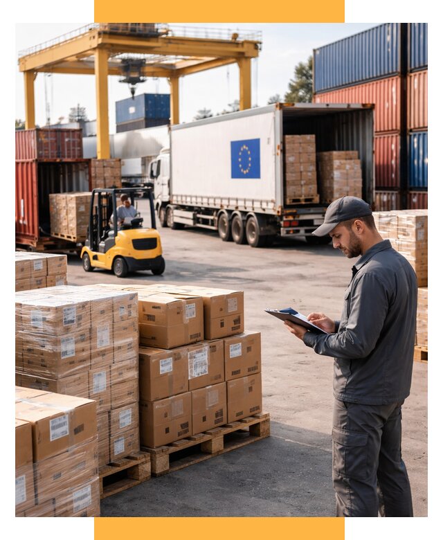 Доставка грузов из Европы от 12398 р., логистика СетСервис-Мрс