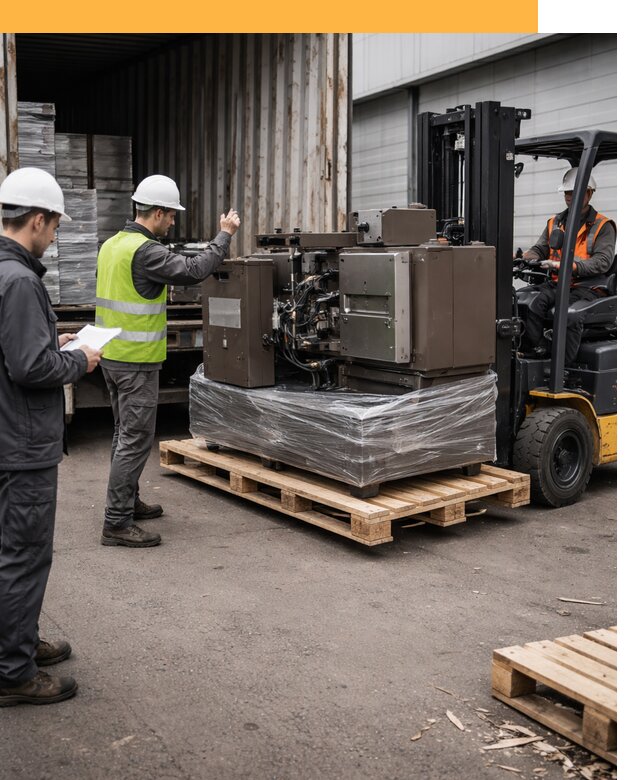 Доставка промышленного оборудования из Европы от 46494