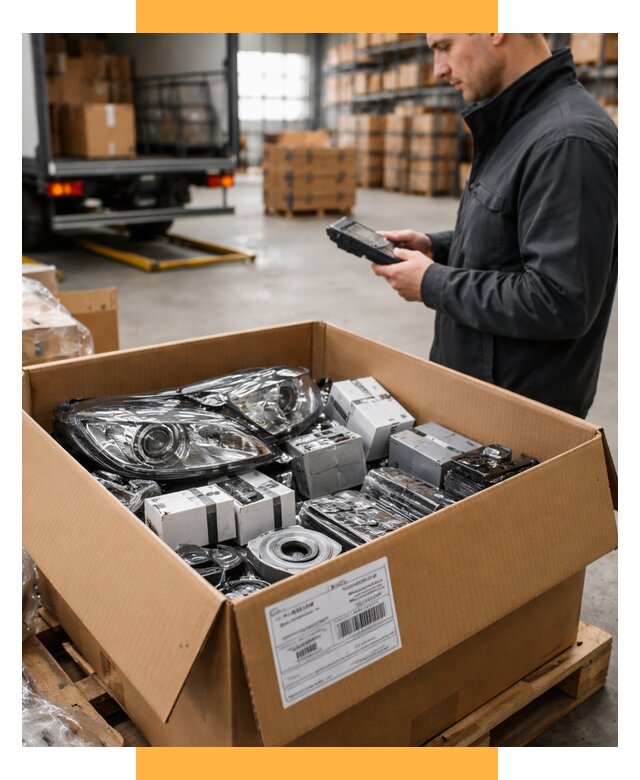 Доставка автозапчастей из Европы под ключ от 12915 р. | СетСервис-Мрс