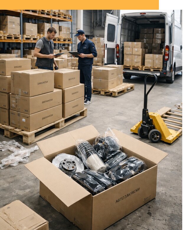 Доставка автозапчастей из Европы от 12915 руб быстро и надёжно