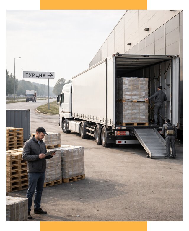 Автоперевозки и доставка фурой из Турции от 123984 р. | СетСервис-Мрс