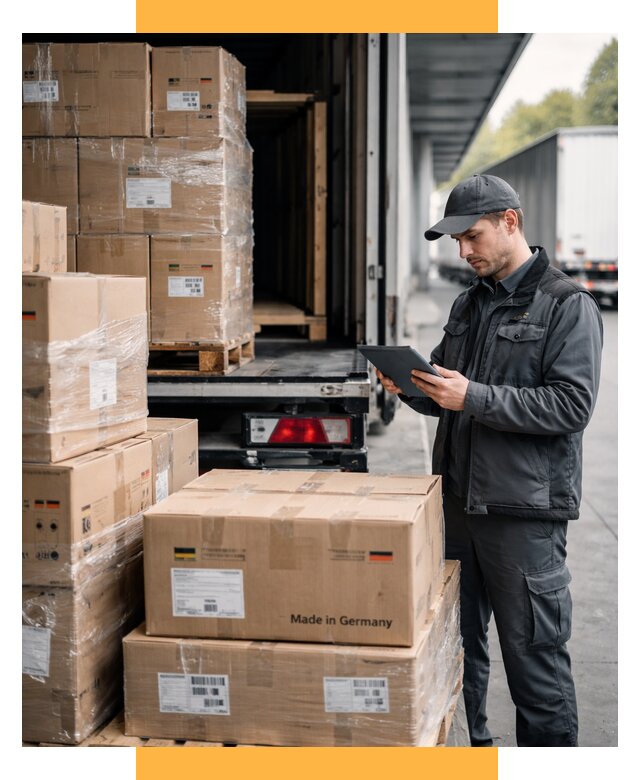 Доставка грузов из Германии от 46494 р. быстро - СетСервис-Мрс