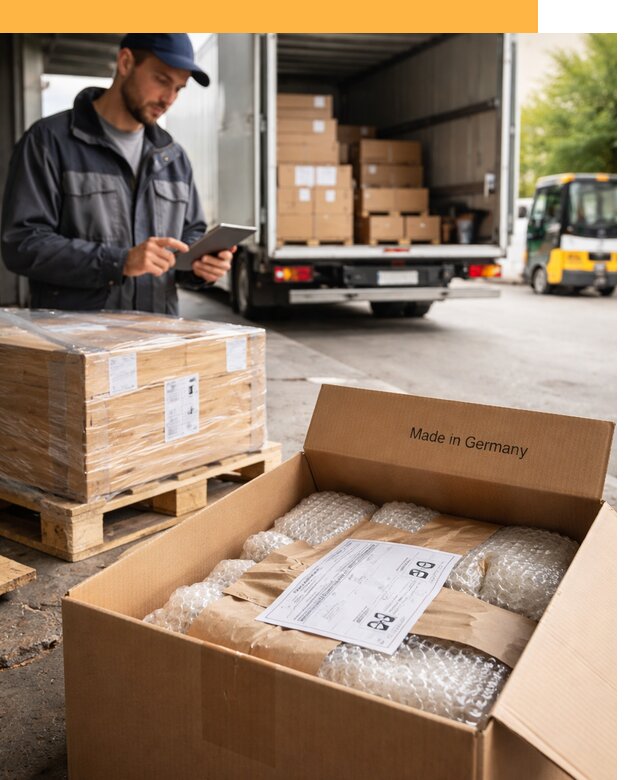Доставка грузов из Германии от 46494 руб с таможенным оформлением