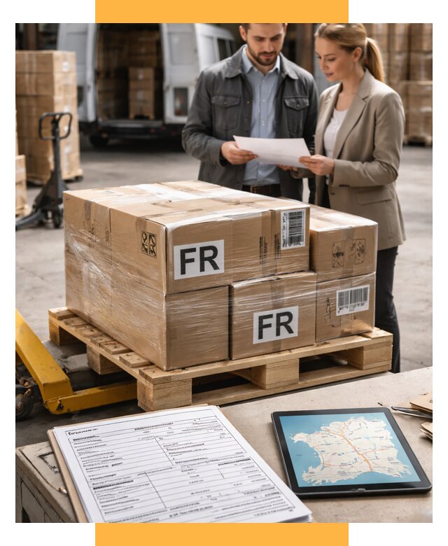 Доставка грузов в Францию от 25830 р., логистика СетСервис-Мрс