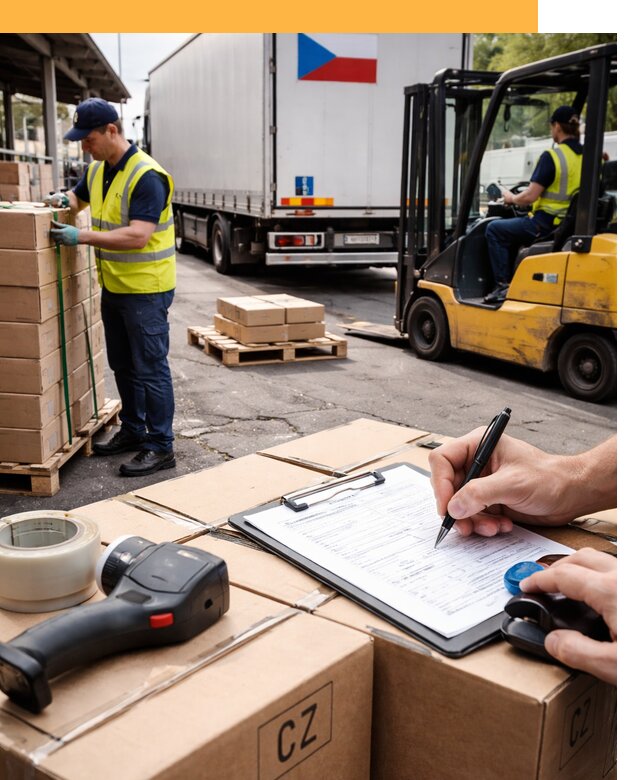 Доставка грузов в Чехию от 36162 руб, международные перевозки