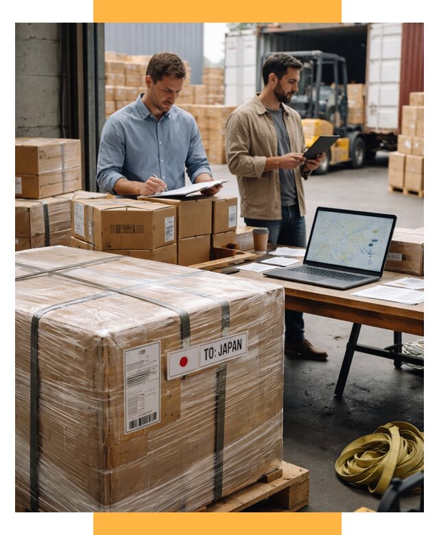 Доставка грузов в Японию от 25830 р., логистика СетСервис-Мрс