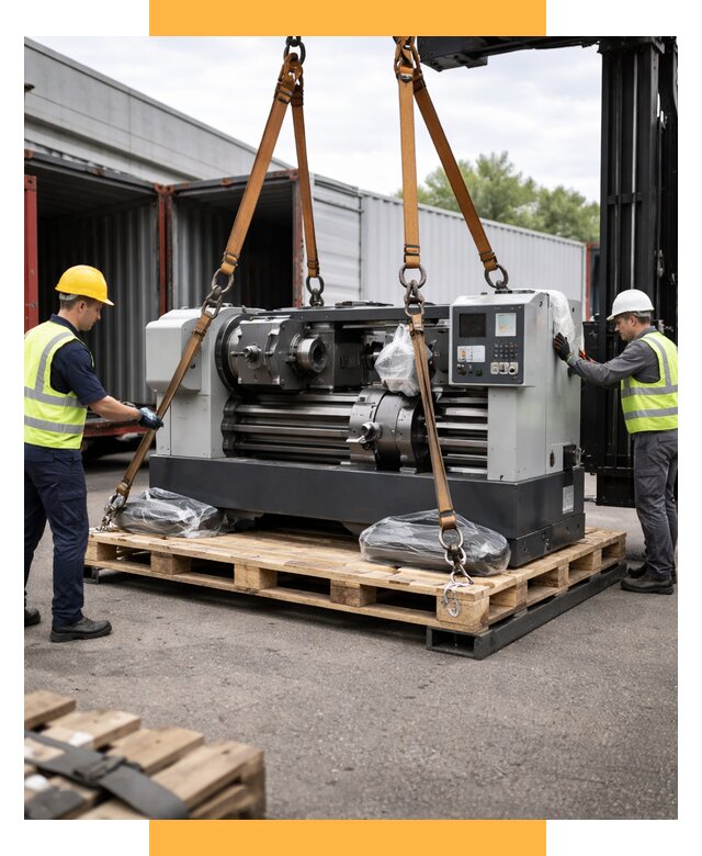 Перевозка станков и таможня от 61992 р. | СетСервис-Мрс логистика