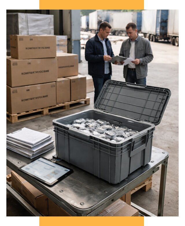 Перевозка комплектующих из Китая от 6716 р. | СетСервис-Мрс