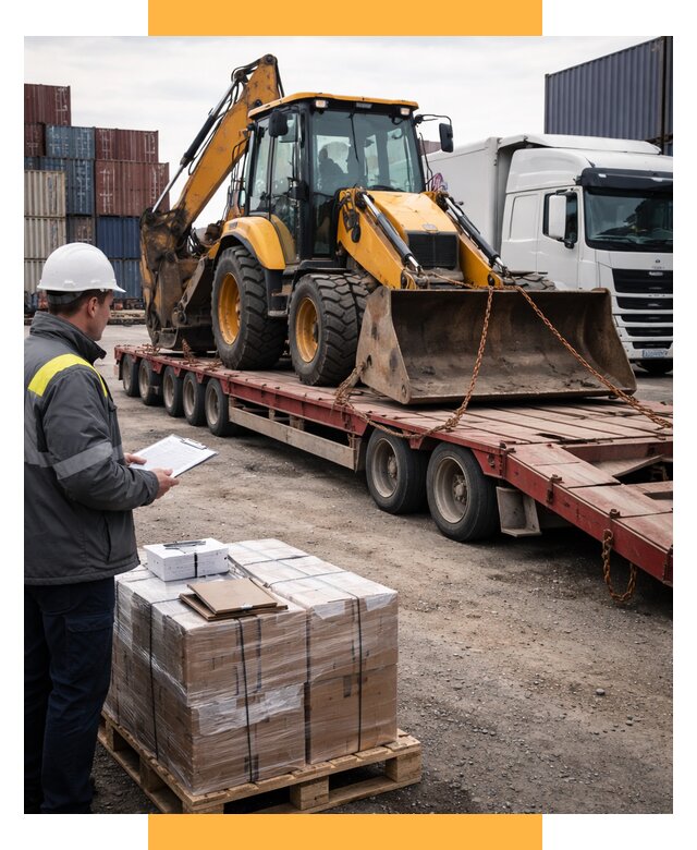 Международная перевозка спецтехники от 46494 р., СетСервис-Мрс