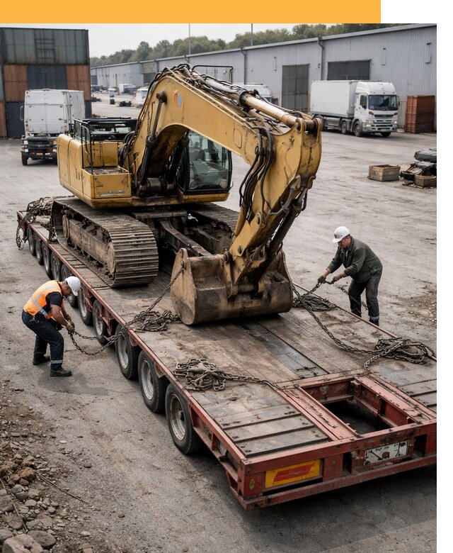 Перевозка спецтехники по России и миру от 46494 руб