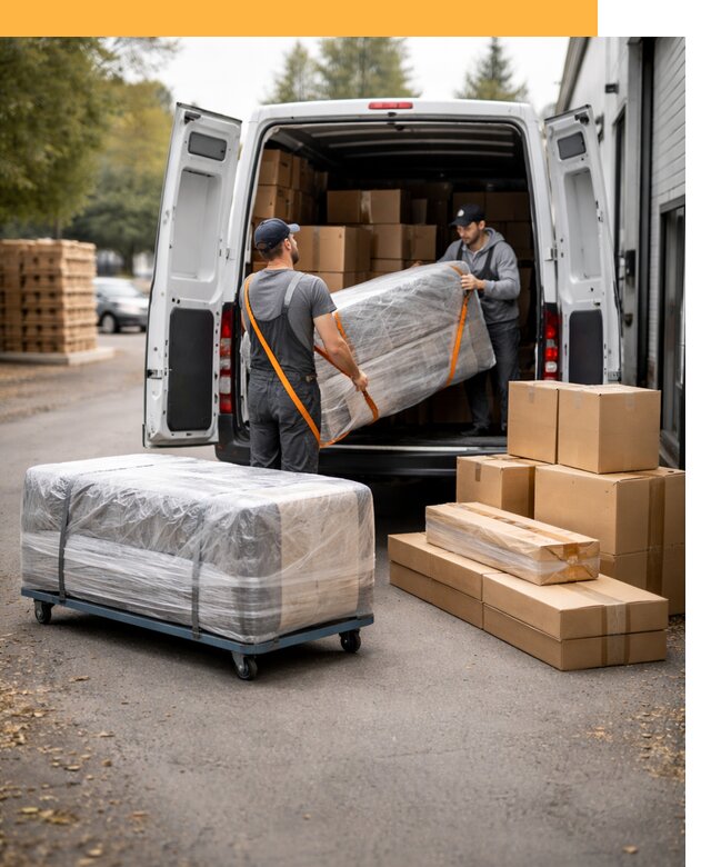 Перевозка мебели по России и за рубеж с таможней от 7749