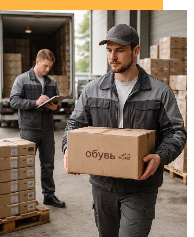 Международная перевозка обуви с таможенным оформлением от 4649
