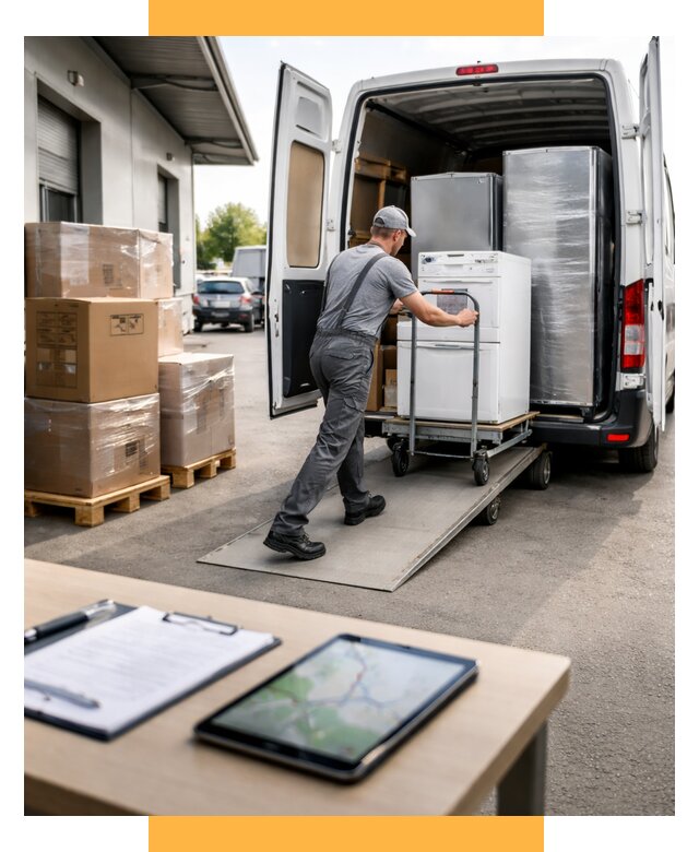 Перевозка бытовой техники от 6716 р. - логистика СетСервис-Мрс