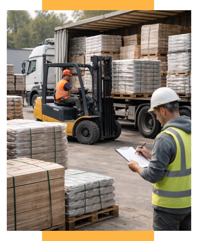 Перевозка строительных материалов от 5683 р. | СетСервис-Мрс