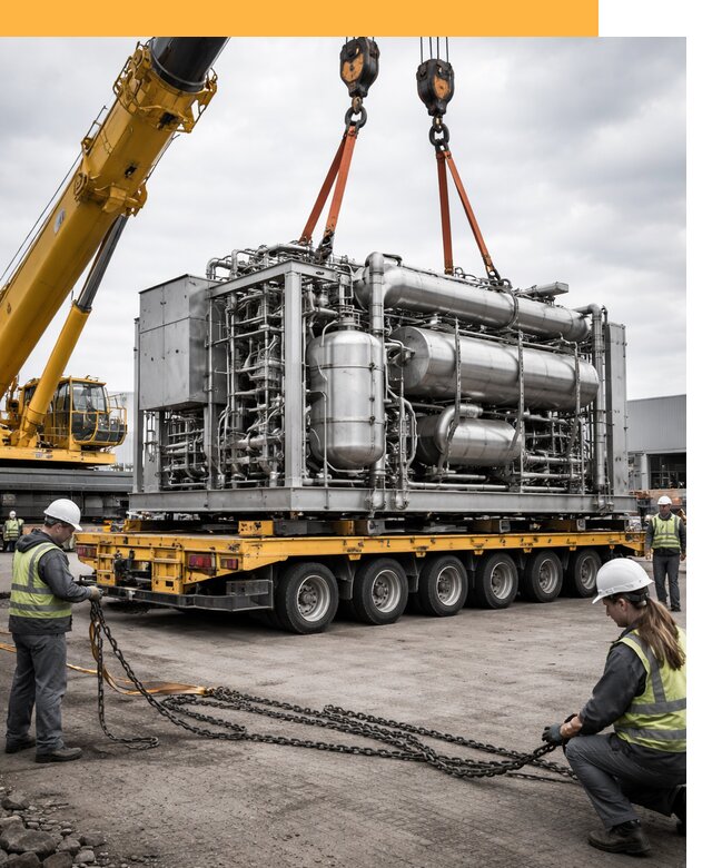 Перевозка тяжеловесных грузов по миру от 154980 руб