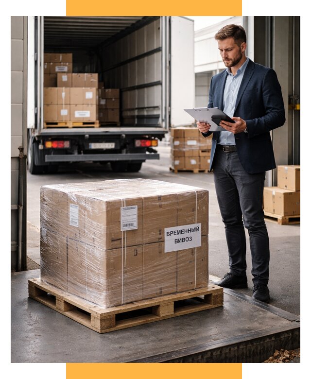 Временный вывоз товаров под ключ от 8266 р. | СетСервис-Мрс