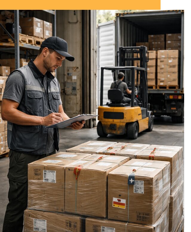 Реэкспорт товаров с таможенным оформлением и доставкой от 12398