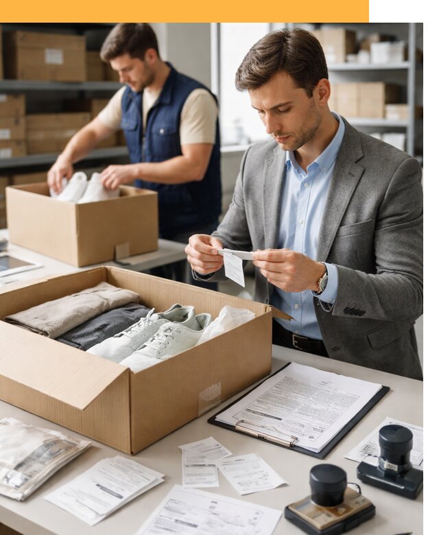 Таможенное оформление одежды и обуви по выгодной цене от 6716 руб