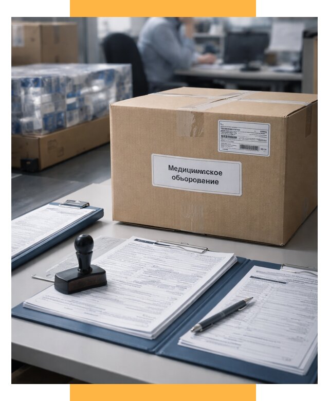 Таможенное оформление медоборудования от 12398 р. | СетСервис-Мрс
