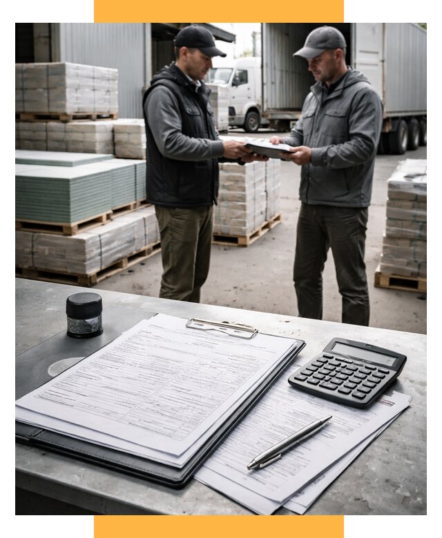 Таможенное оформление стройматериалов от 8782 р. | СетСервис-Мрс